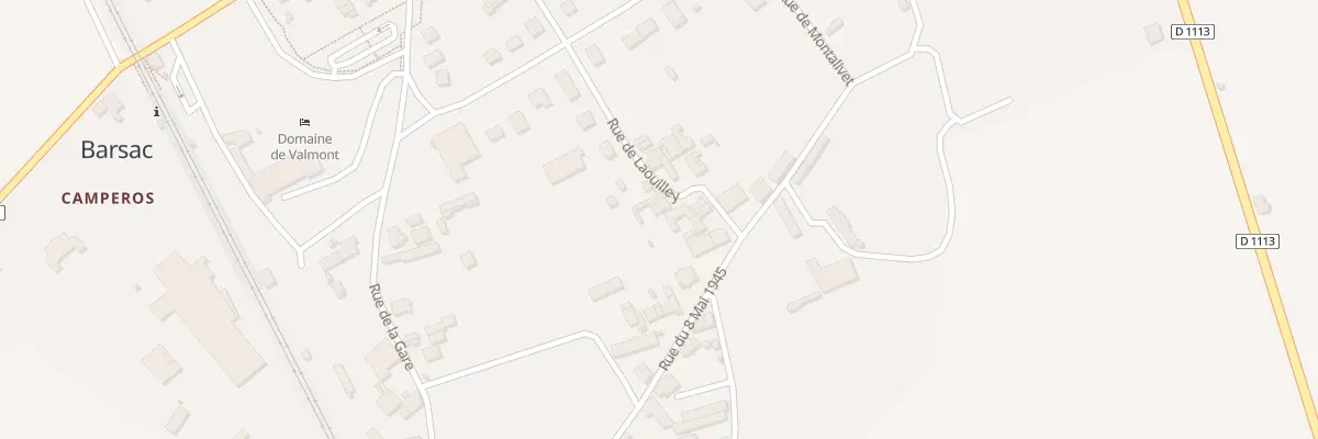Plan du 9 Rue de Laouilley à Barsac