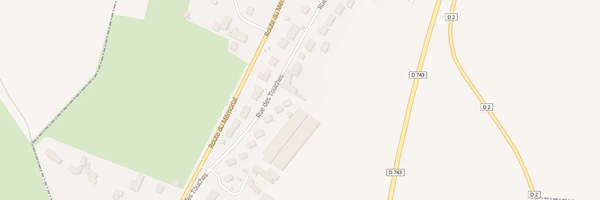 Plan du 20 Rue des Touches à Mazières-en-Gâtine