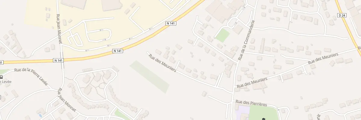 Plan du 24A Rue des Meuniers à Châteaubernard