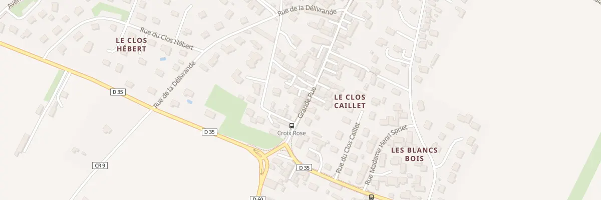 Plan du 718 Grande Rue à Hermanville-sur-Mer