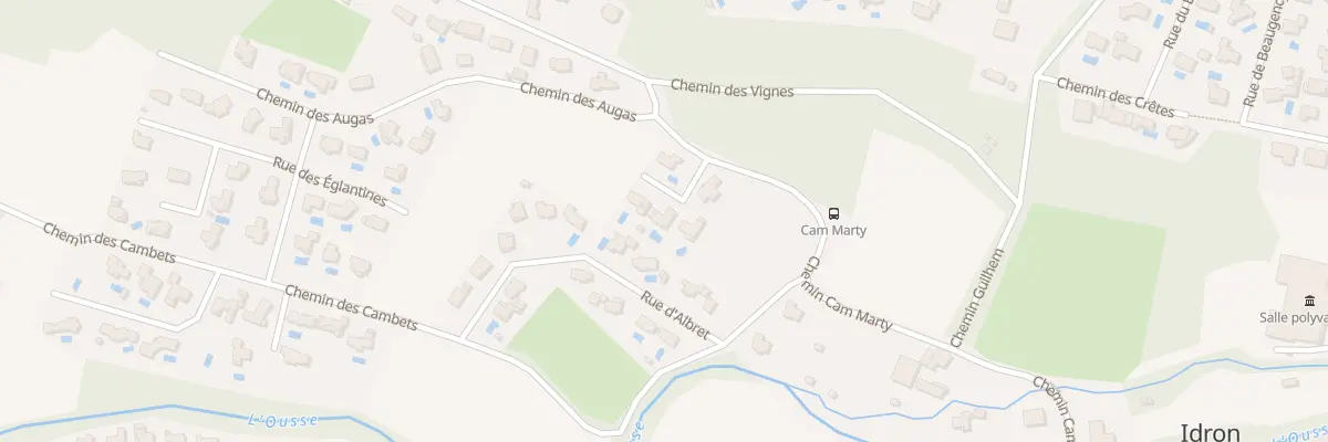 Plan du 5 Rue des Mûres à Idron