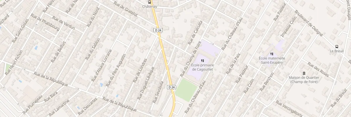 Plan du 40 Rue Sévobola à Cognac