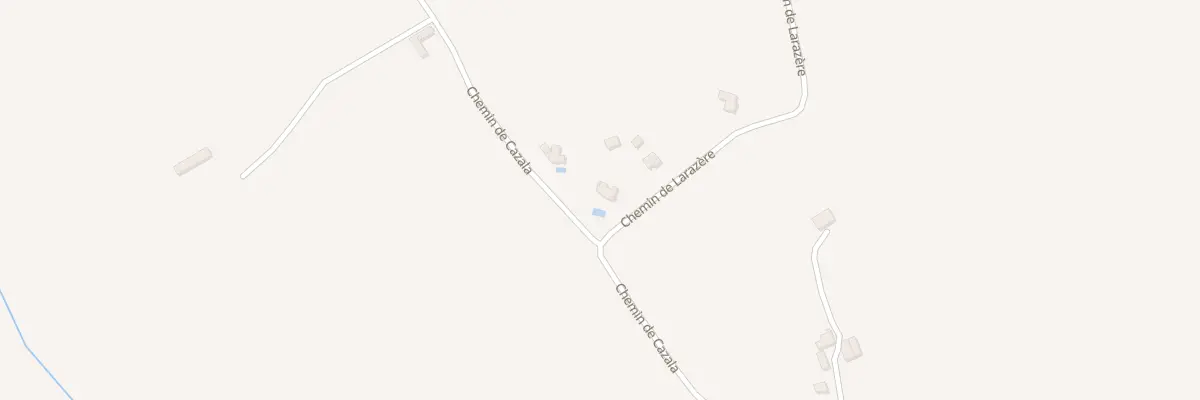 Plan du 1 Che de Larazere à Saint-Armou