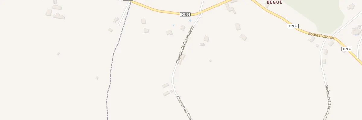 Plan du 9049 Che de Cazamayou à Arros-de-Nay