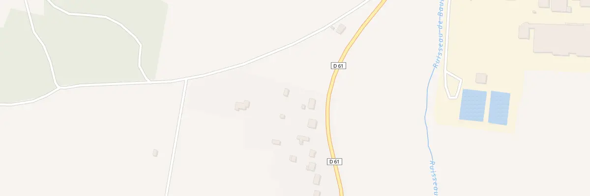 Plan du 860 Rte des Grands Champs à Cornillé-les-Caves
