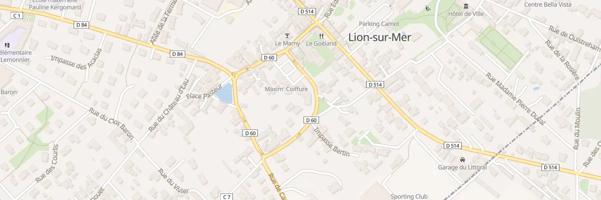 Plan du 4 Rue Bertin à Lion-sur-Mer