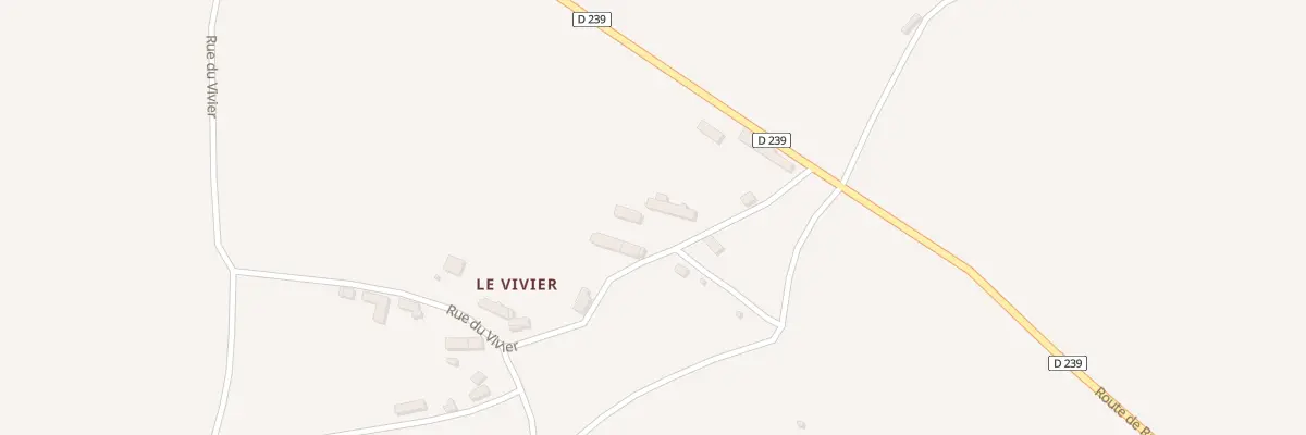 Plan du 11 Rue du Vivier à Ménil-Hermei