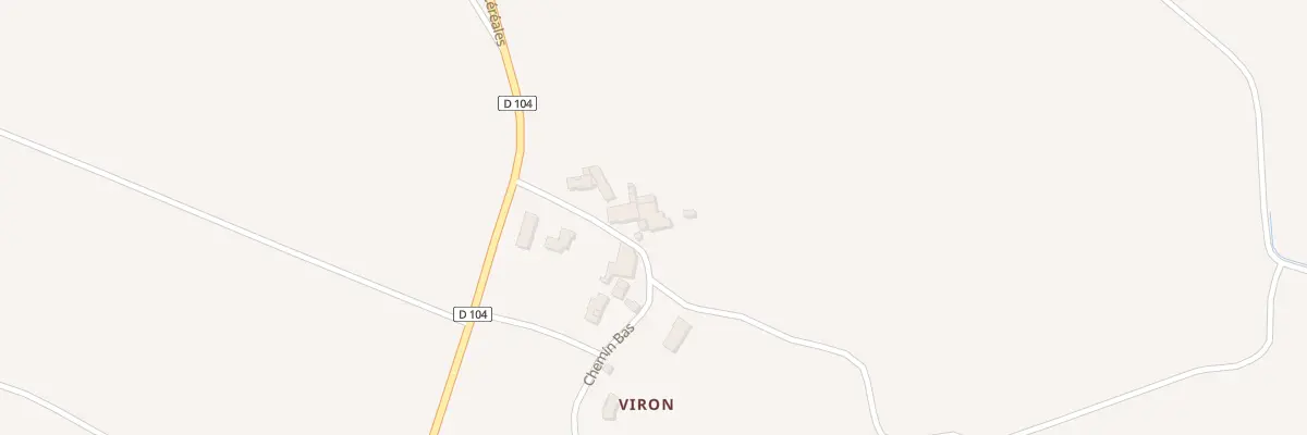Plan du 5 Che Bas à Brûlain