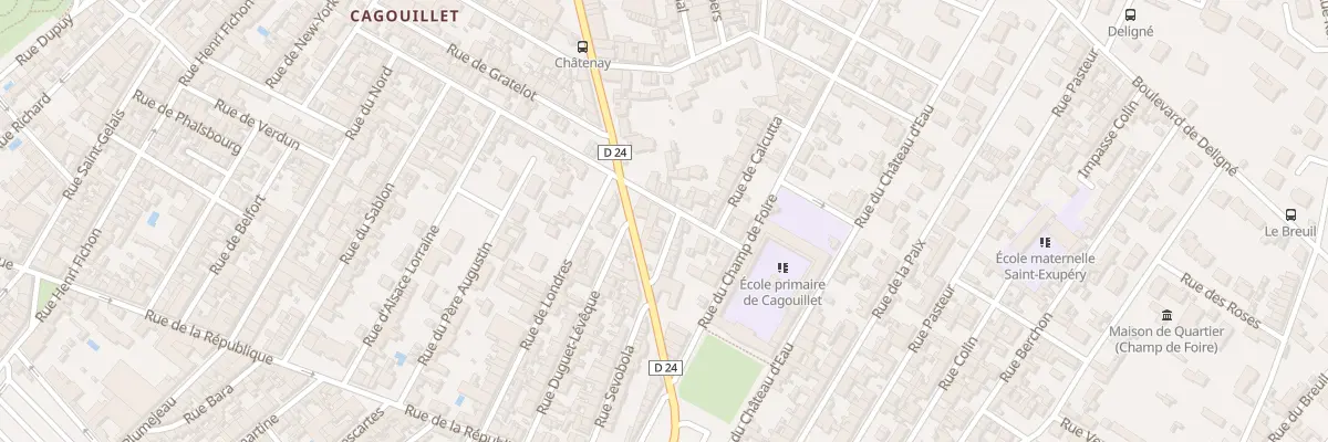 Plan du 45 Rue Sévobola à Cognac