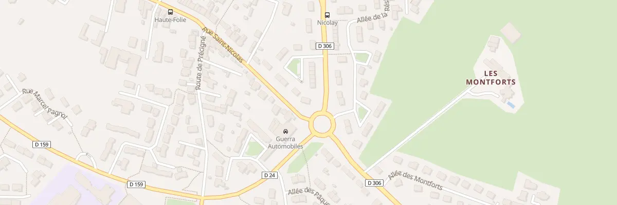 Plan du 238 Rue Saint-Nicolas à Sablé-sur-Sarthe