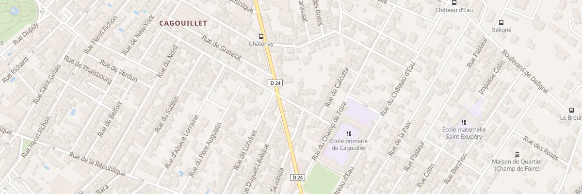 Plan du 47 Rue Liverpool à Cognac