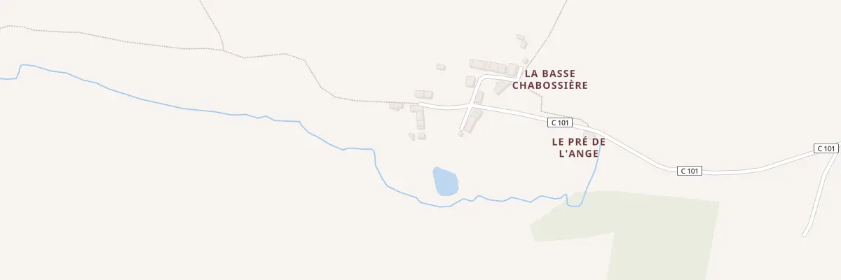 Plan du 165 La Basse Chabossiere à Saint-Aignan-de-Couptrain