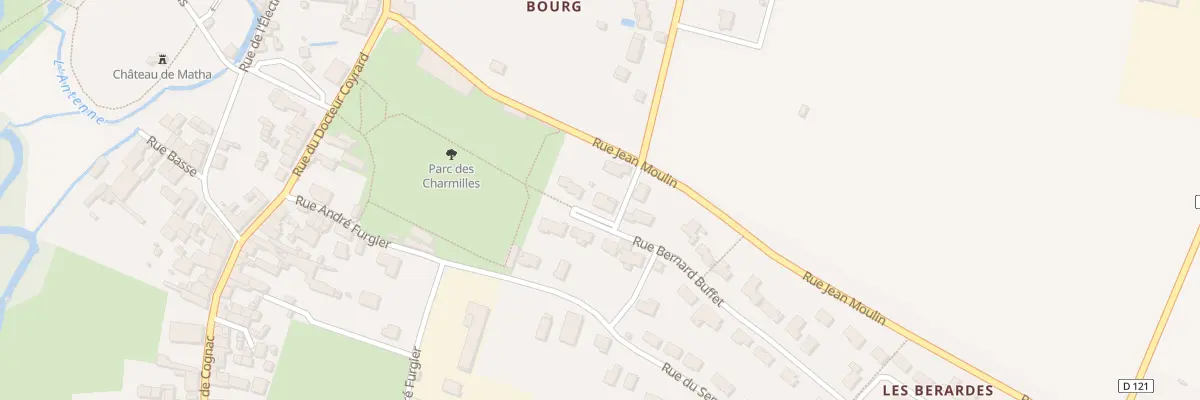 Plan du 4 Rue Henri Matisse à Matha