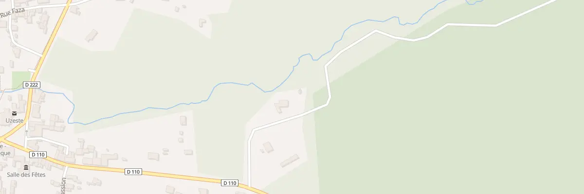 Plan du 130 Lagarpe du Bas à Uzeste