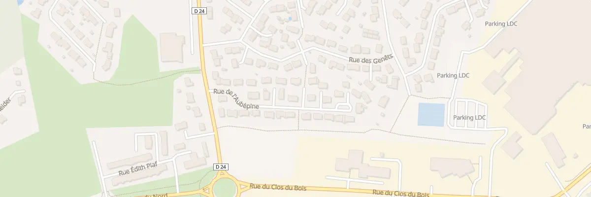 Plan du 19 Rue de l’Aubépine à Sablé-sur-Sarthe