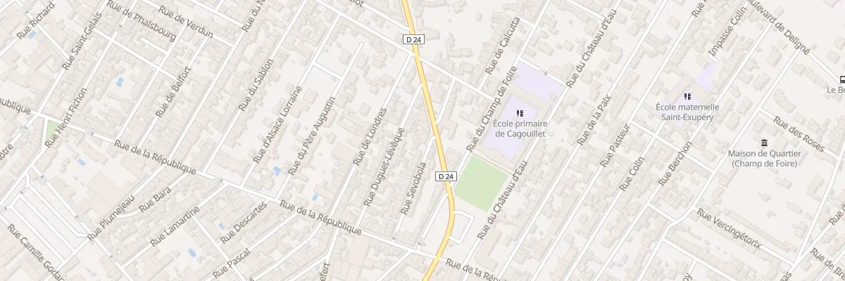 Plan du 35 Rue Sévobola à Cognac