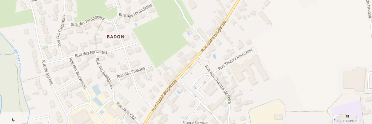 Plan du 37 Rue André Brugerolle à Matha