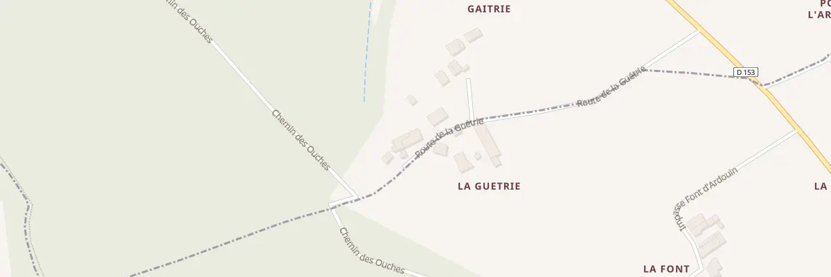 Plan du 5042 La Gaitrie à Messac