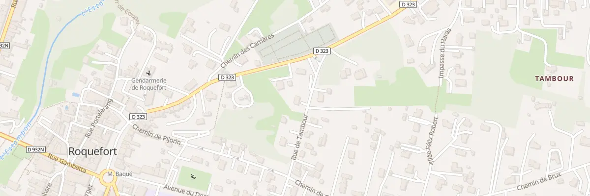 Plan du 311 Rue de Tambour à Roquefort