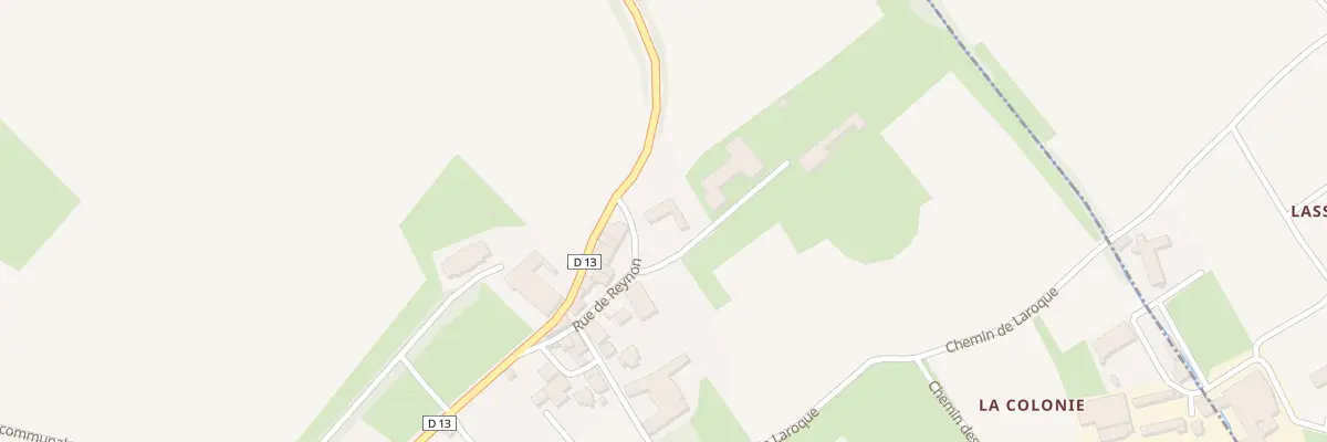 Plan du 10 Rue de Reynon à Béguey