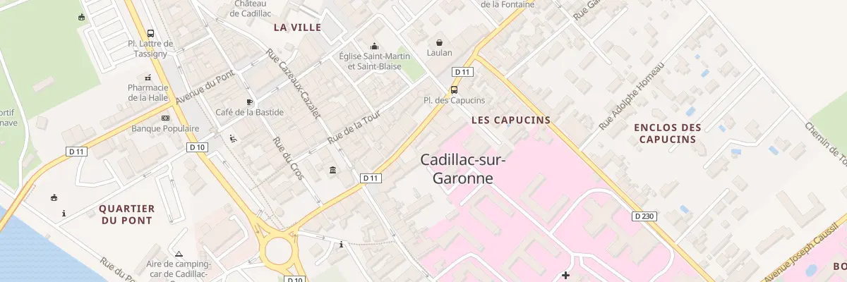 Plan du 18 Rte de Branne à Cadillac-sur-Garonne