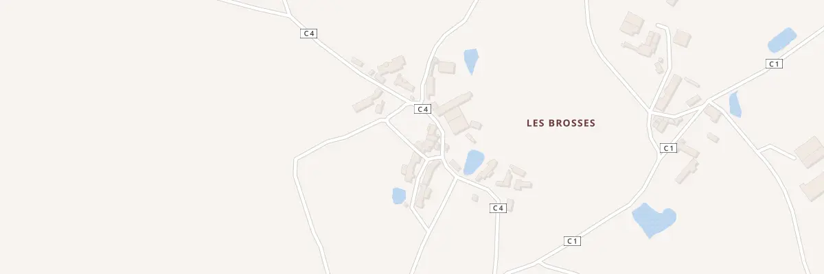 Plan du 13 Les Brosses à Faye-l’Abbesse