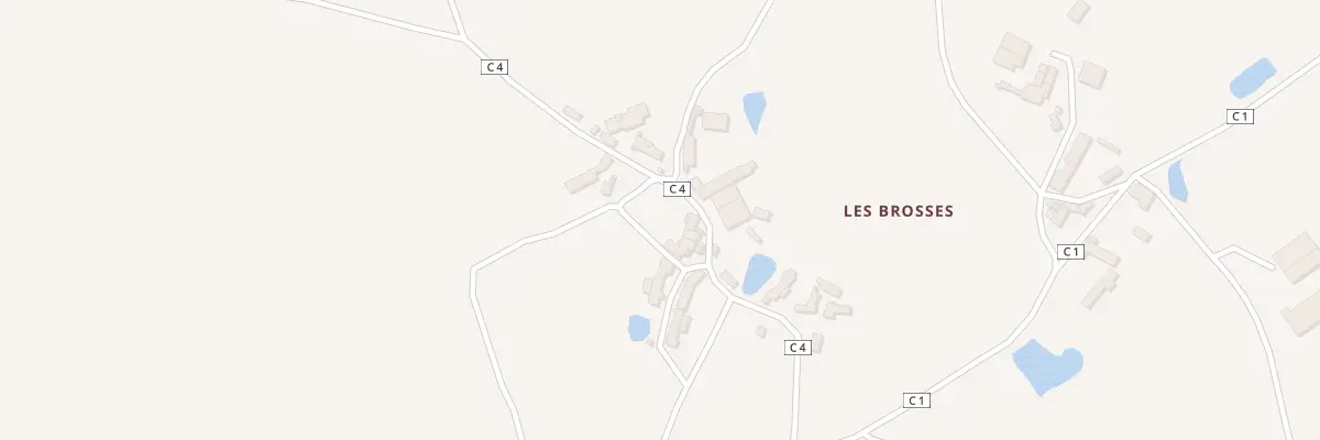 Plan du 17 Les Brosses à Faye-l’Abbesse