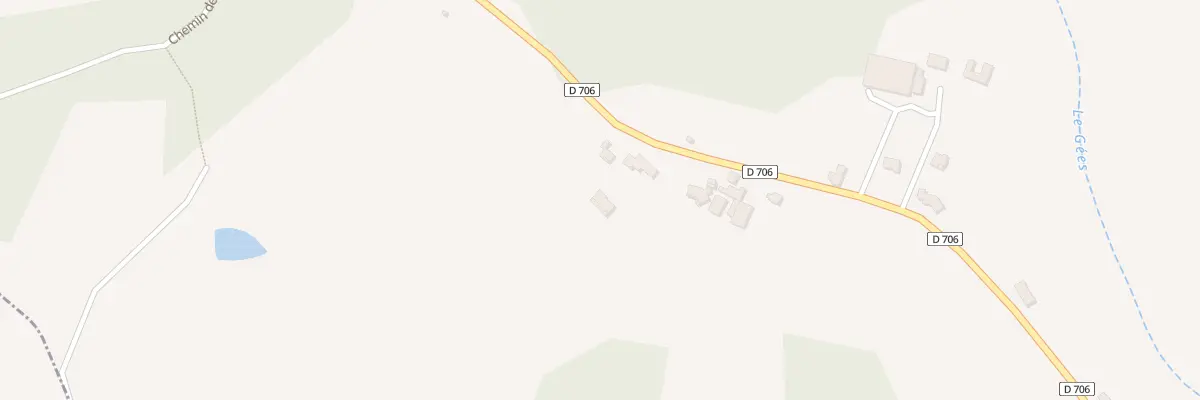 Plan du 25B Rte de Serres Castet à Saint-Castin