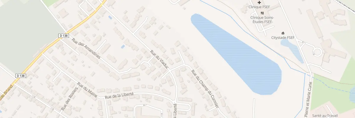 Plan du 2 Rue du Champ du Cormier à Sablé-sur-Sarthe