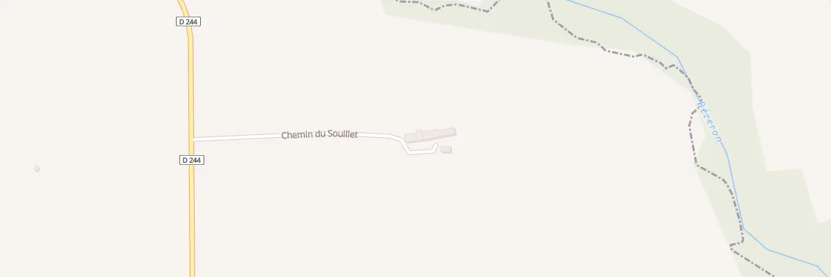 Plan du 14 Le Souillet à Ménil-Hermei