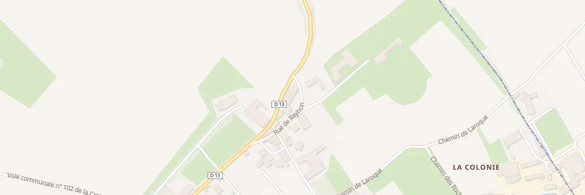 Plan du 9 Rue de Reynon à Béguey