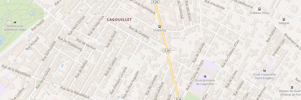 Plan du 36 Rue Liverpool à Cognac