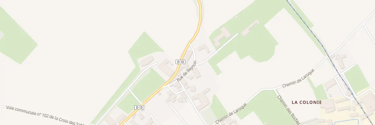 Plan du 5B Rue de Reynon à Béguey