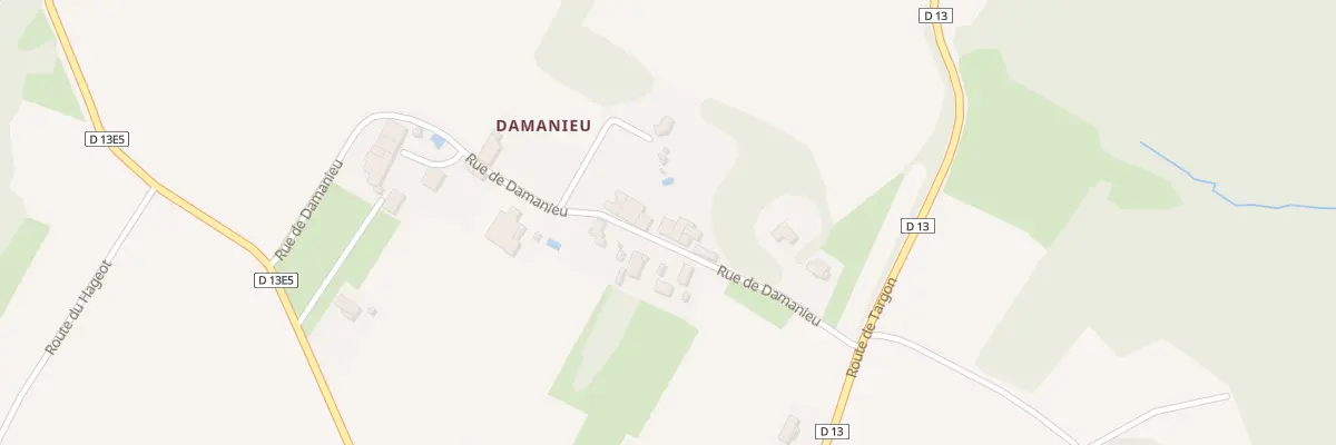 Plan du 383 Rue de Damanieu à Cardan