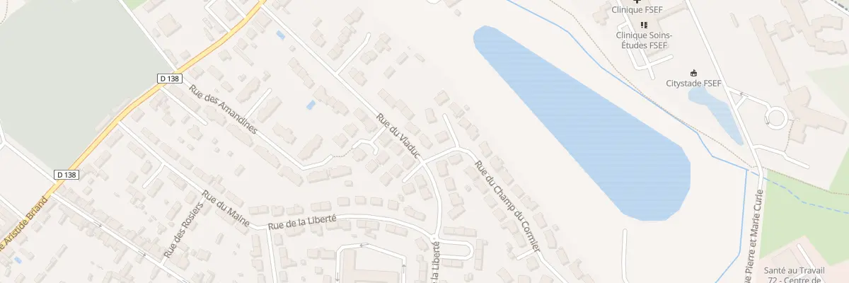 Plan du 45 Rue du Viaduc à Sablé-sur-Sarthe