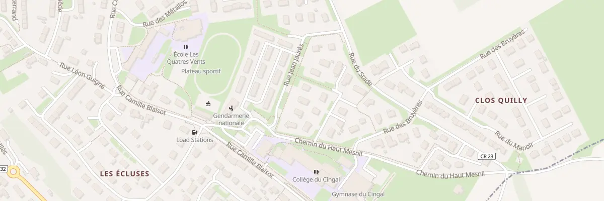 Plan du 3 Rue Jean Jaurès à Bretteville-sur-Laize