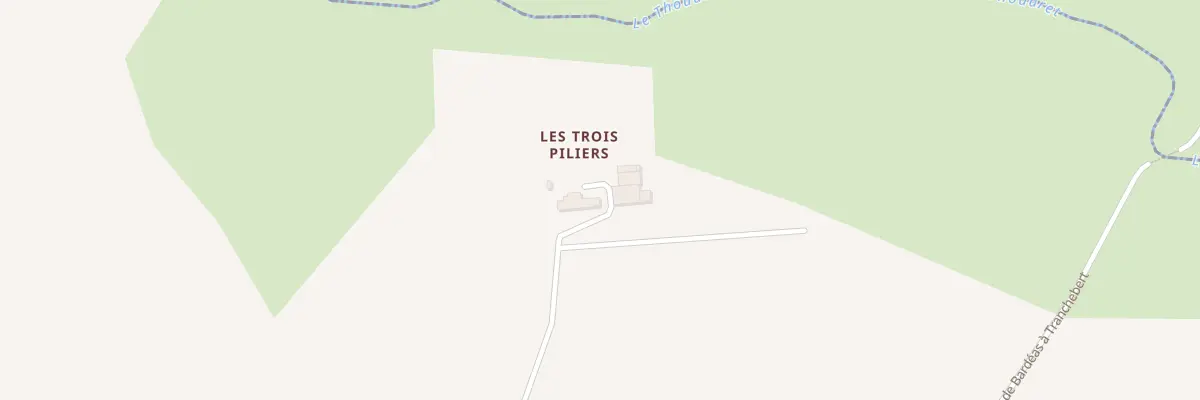 Plan du 5290 Les Trois Piliers à Chiché