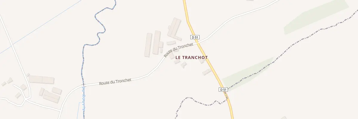 Plan du 111 Le Tronchet à Saint-Hilaire-de-Briouze