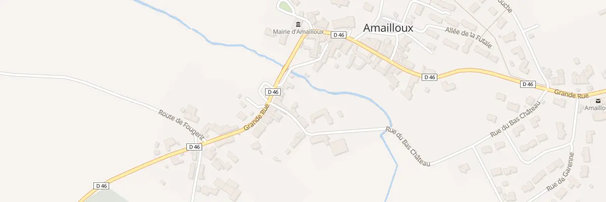 Plan du 5 Rue du Bas Château à Amailloux