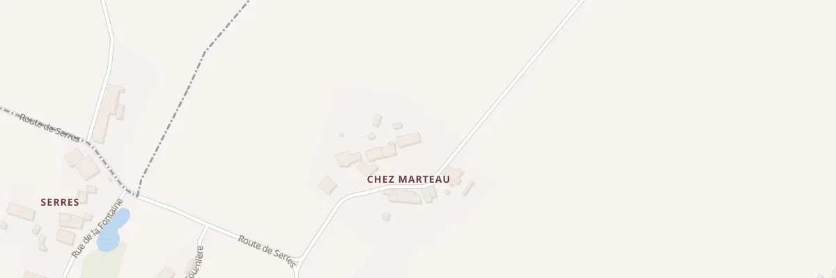 Plan du 3 Rue de Chez Marteau à Sousmoulins
