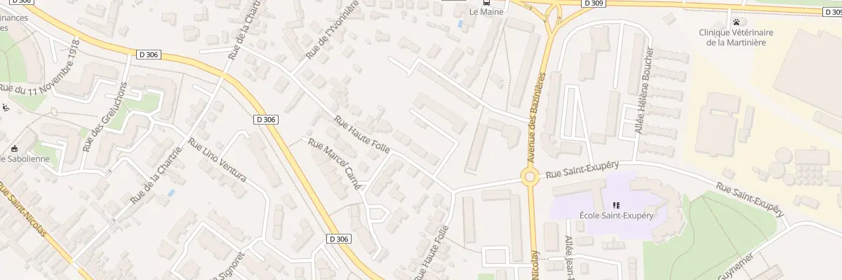 Plan du 47 Rue Haute Folie à Sablé-sur-Sarthe