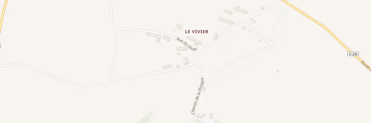 Plan du 2 Che de la Plotière à Ménil-Hermei