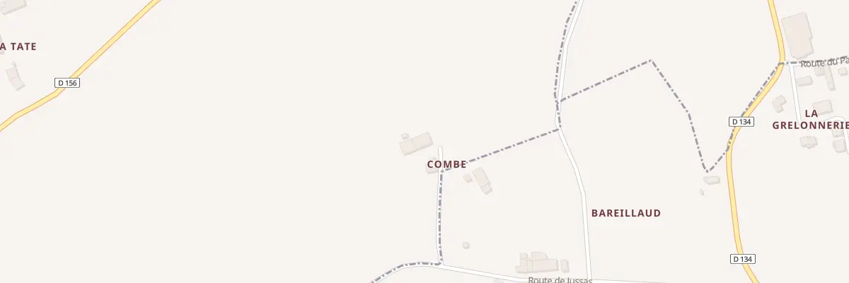 Plan du 5043 Combe à Sousmoulins