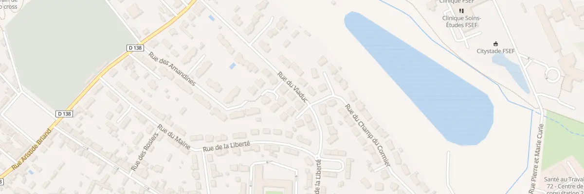Plan du 38 Rue du Viaduc à Sablé-sur-Sarthe
