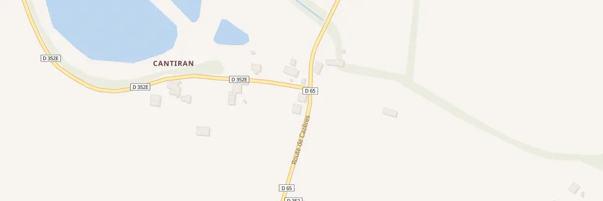 Plan du 2673 Rte de Cazères à Duhort-Bachen