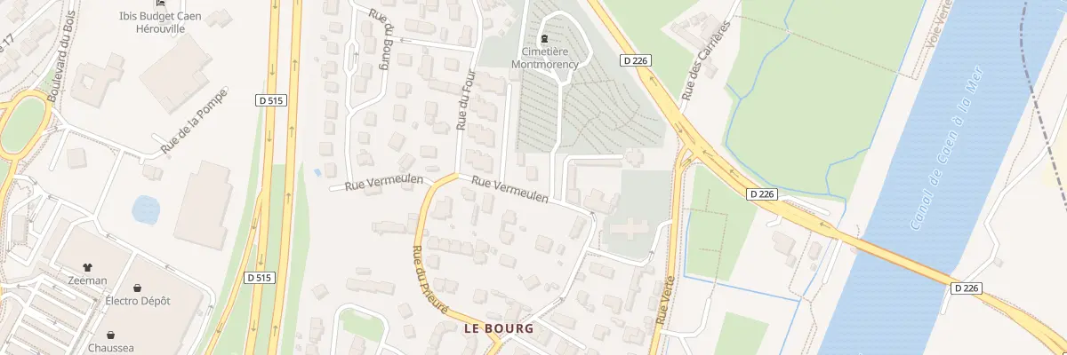 Plan du 50 Rue Andre Vermeulen à Hérouville-Saint-Clair
