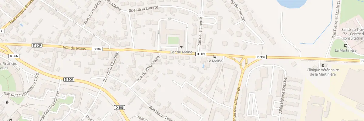 Plan du 61 Rue du Mans à Sablé-sur-Sarthe