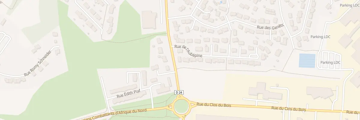 Plan du 4 Rue de l’Aubépine à Sablé-sur-Sarthe