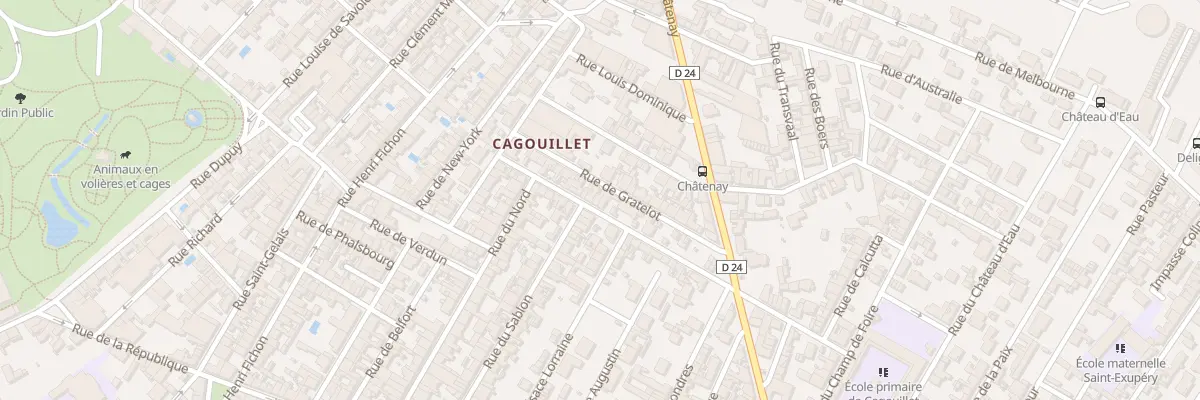 Plan du 23 Rue Liverpool à Cognac