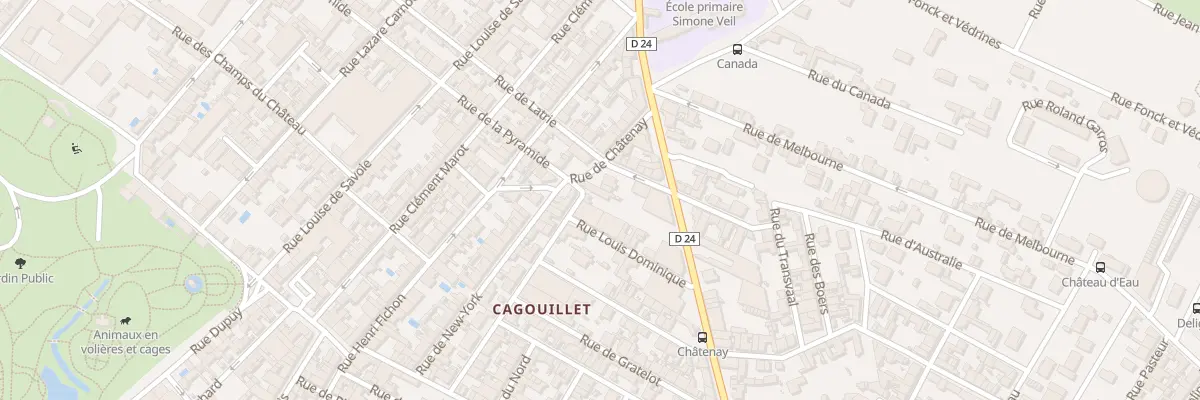 Plan du 38 Rue de Boston à Cognac
